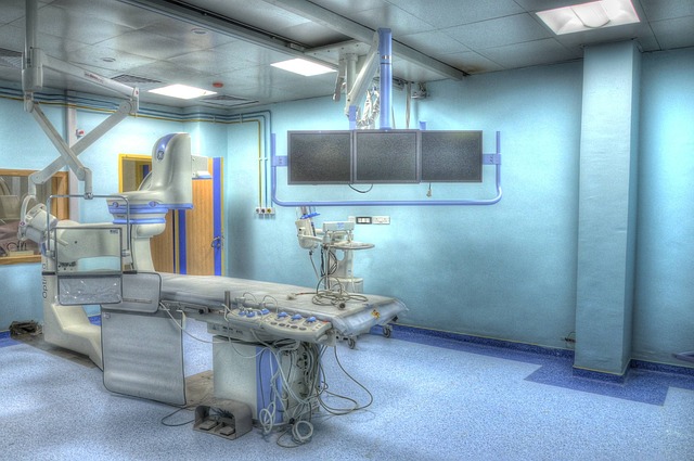 Sala di cateterismo per studio elettrofisiologico e ablazione
